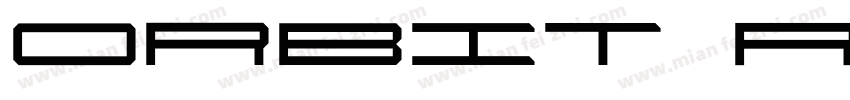 Orbit Regular字体转换